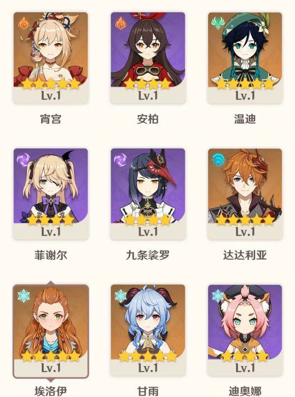 冬极白星属性怎么样,原神