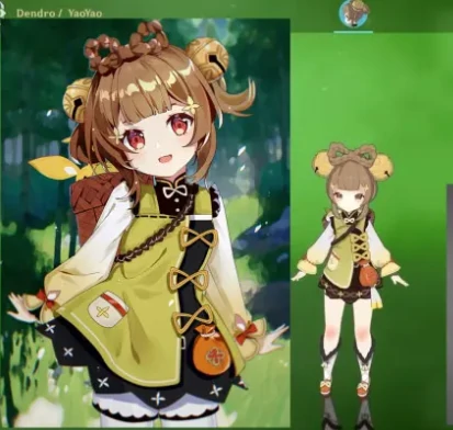 瑶瑶立绘一览,原神