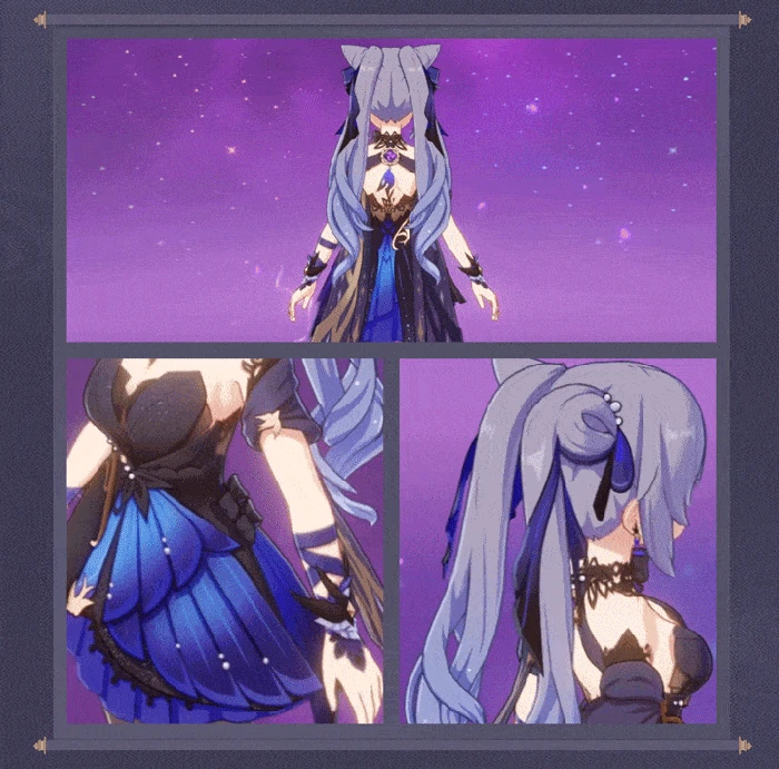 刻晴霓裾翩跹皮肤怎么样,原神