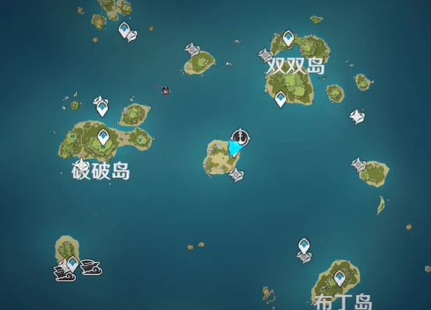 中央营地的影像位置介绍,原神