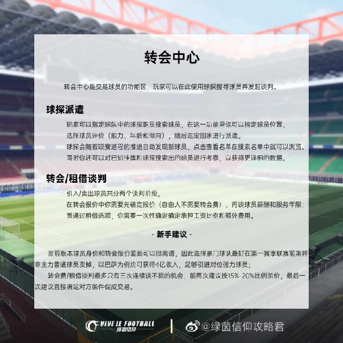 绿茵信仰联赛征程怎么玩