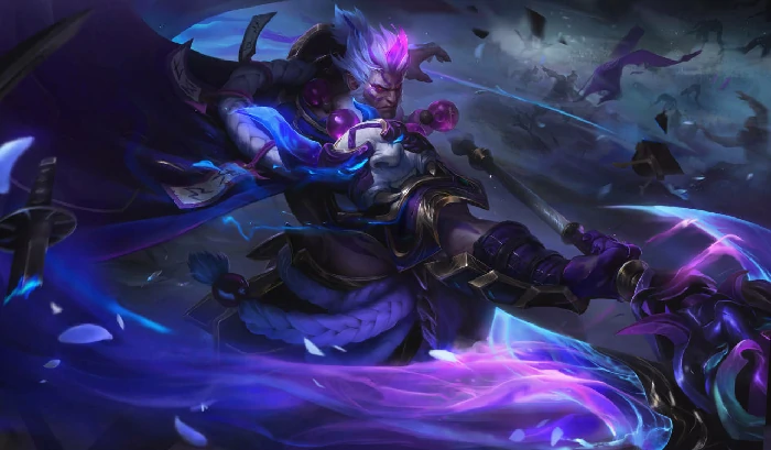 LOL灵魂莲华诺手皮肤效果预览,LOL
