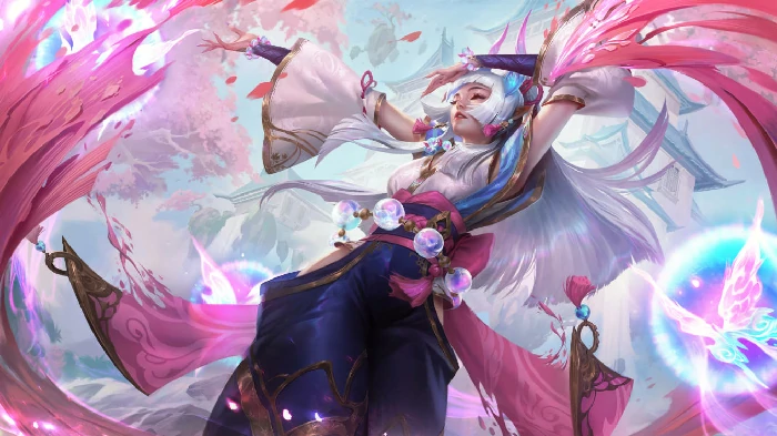 LOL灵魂莲华辛德拉皮肤效果预览,LOL