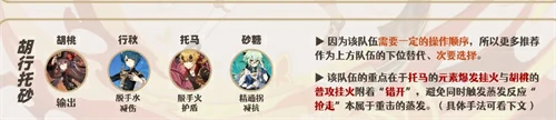 原神胡桃阵容怎么搭配,原神