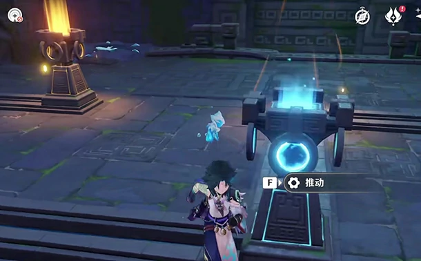 原神夜兰传说任务怎么移动雕像,原神