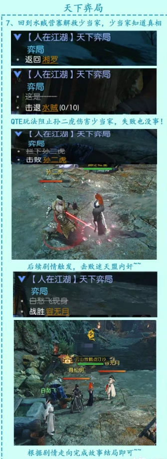逆水寒天下弈局攻略,逆水寒