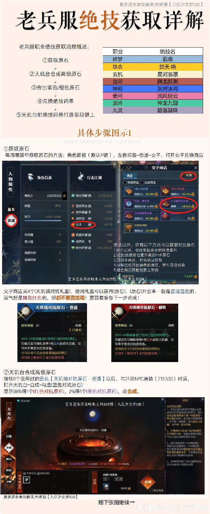 逆水寒老兵服白嫖绝技攻略,逆水寒