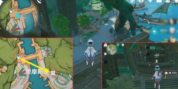 原神蒲公英籽快速采集路线,原神