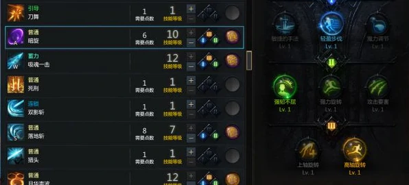 命运方舟刀锋爆刀流加点参考,命运方舟