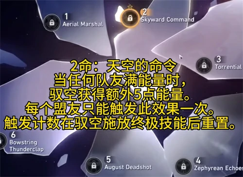 驭空天赋技能介绍,星穹铁道