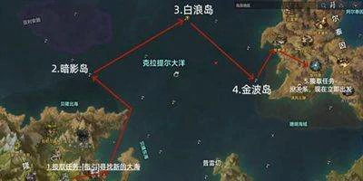 命运方舟国服跑岛顺序攻略,命运方舟
