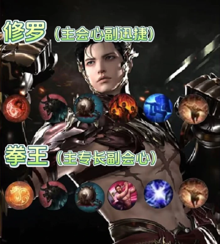 男拳霸刻印带什么,命运方舟