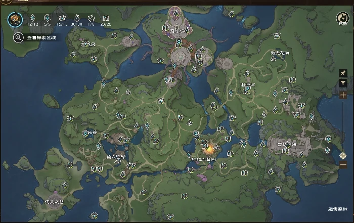 迷雾森林宝箱分布与开启方式