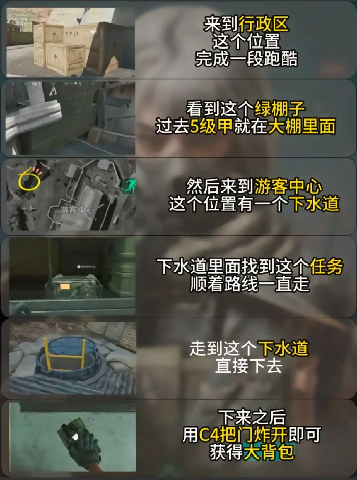 五级套位置,三角洲行动