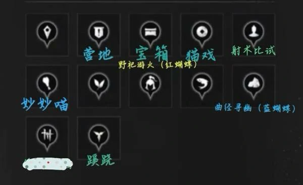 竹林旧居收集品点位一览,燕云十六声
