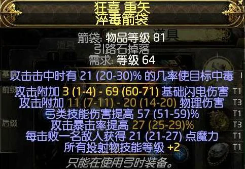 锐眼空蓝无限技能BD推荐