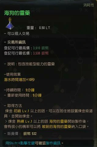 潜水介绍