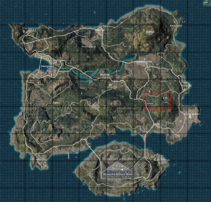 防空洞和监狱地域分析,绝地求生