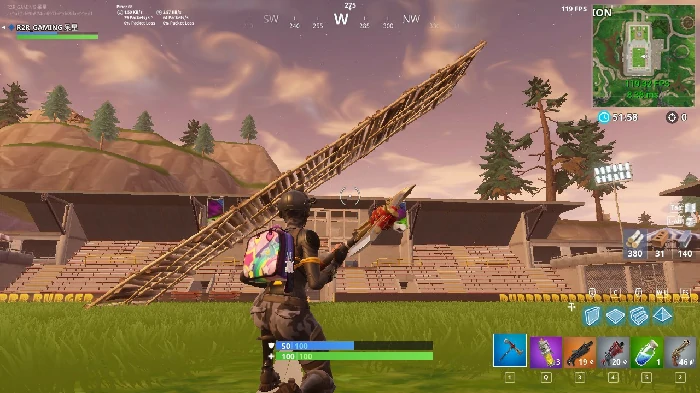 堡垒之夜快速拆建筑