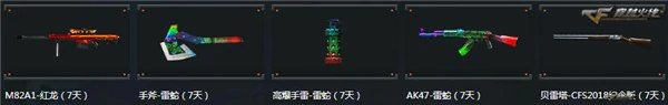 CF神器免费领活动攻略