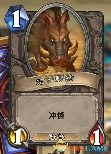 炉石传说野猪战吼萨卡组玩法教学,炉石传说