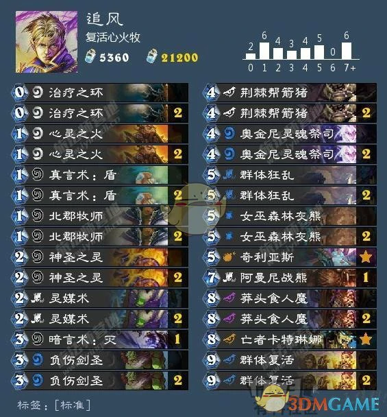 炉石传说暗影崛起牧师卡组,炉石传说