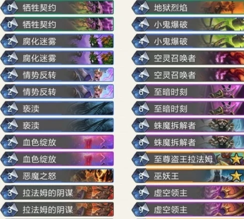 炉石传说暗影崛起狂野至暗术卡组介绍,炉石传说