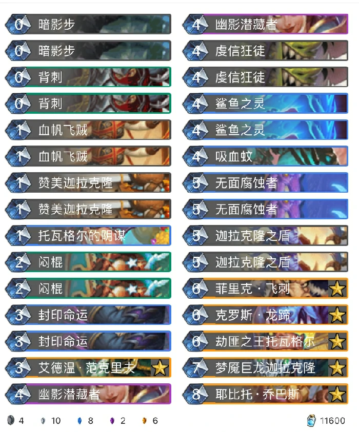 奇迹贼,炉石传说