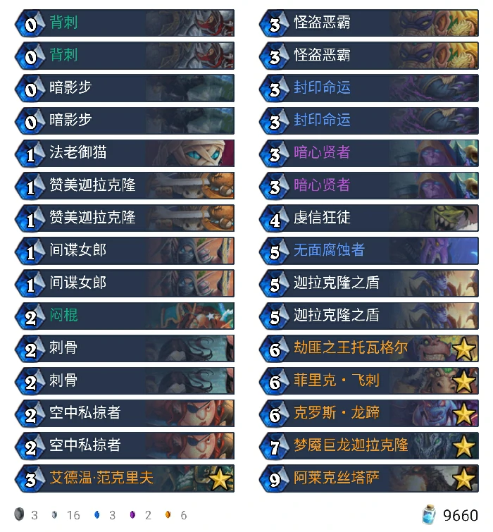 祈求贼,炉石传说