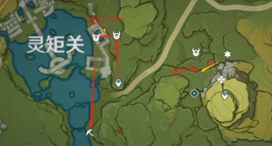 原神全材料讨伐采集路线,原神