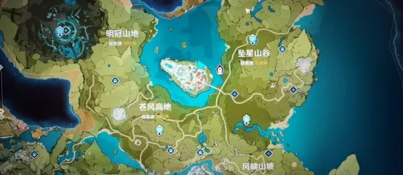 原神坠星山谷探索度怎么提升,原神