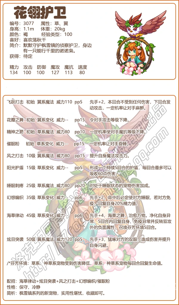 花翎护卫技能表