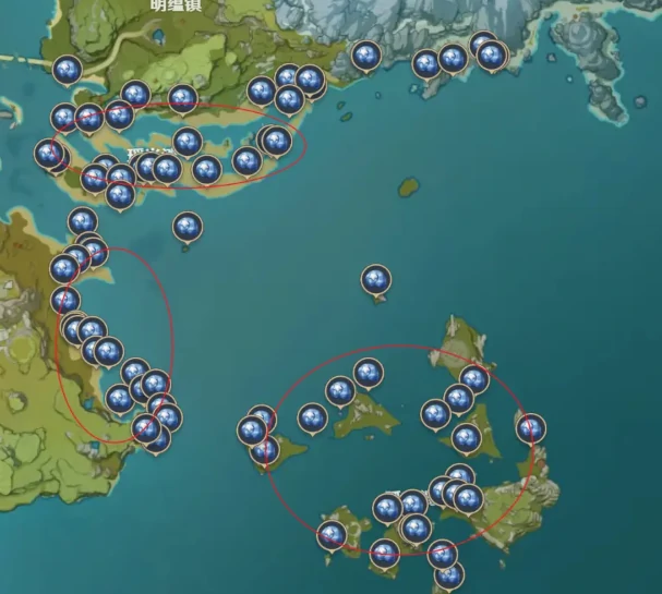 原神星螺快速采集路线,原神