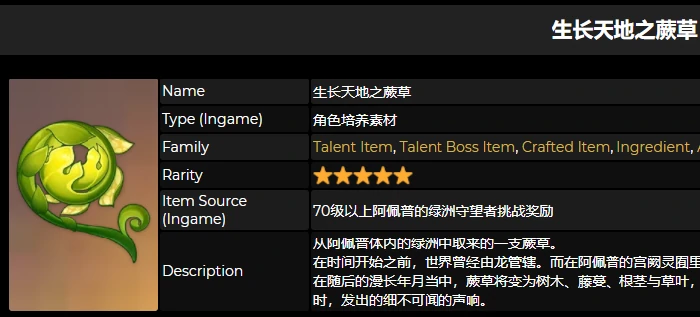 生长天地之蕨草怎么获得,原神