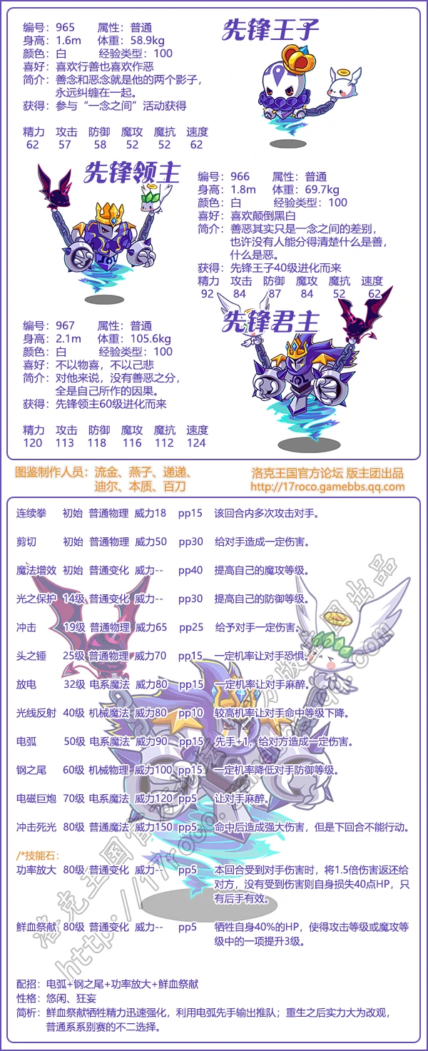 先锋君主技能搭配