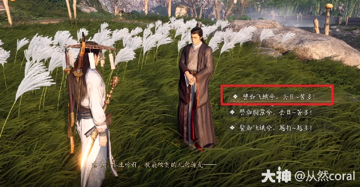 燕云十六声奇遇追光的人攻略,燕云十六声