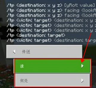 怎么把人传送过来,我的世界