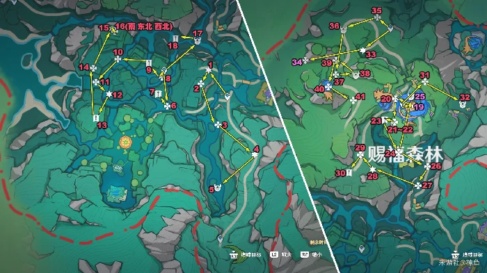 原神希穆兰卡宝箱全收集,原神