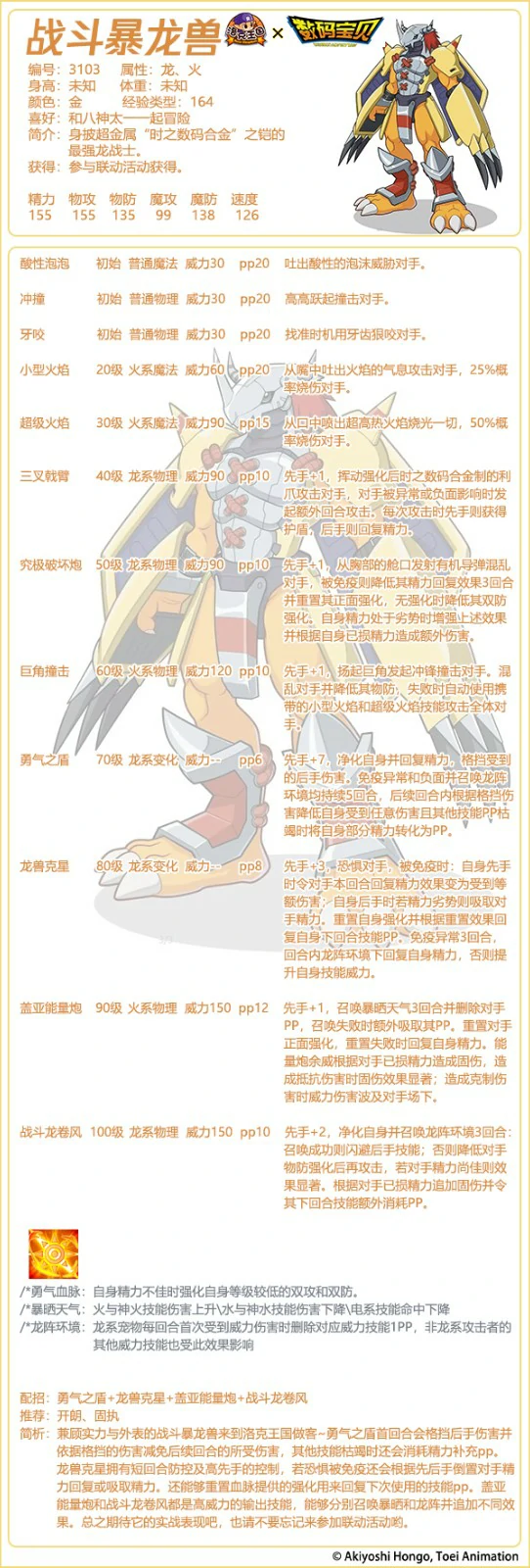数码宝贝联动宠物有哪些