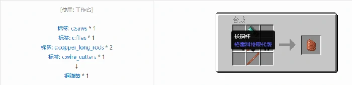 格雷科技现代版弹簧合成表大全,我的世界