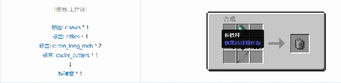 格雷科技现代版弹簧合成表大全,我的世界