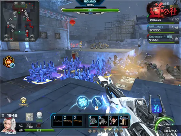 星光炮 - 空气墙,逆战