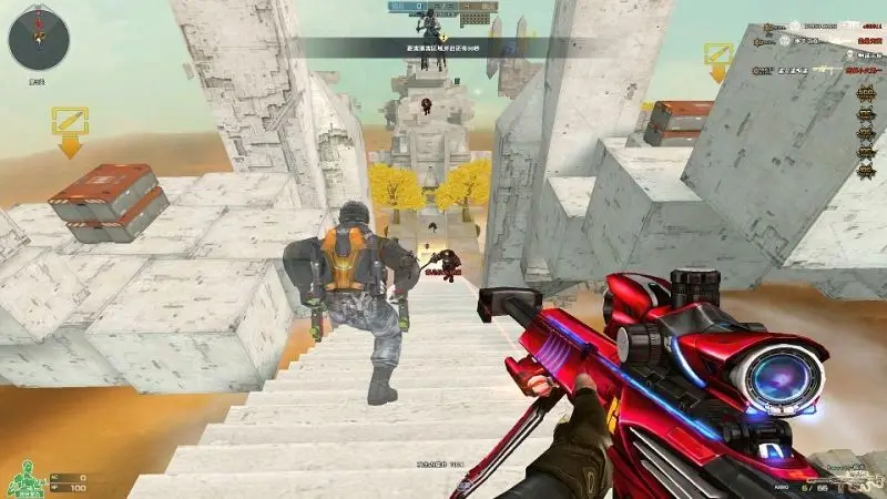 CF生化追击模式玩炮点位教学
