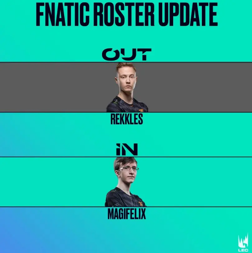 LOLLEC赛区人员变动 欧成替补MSF全队调整,LOL