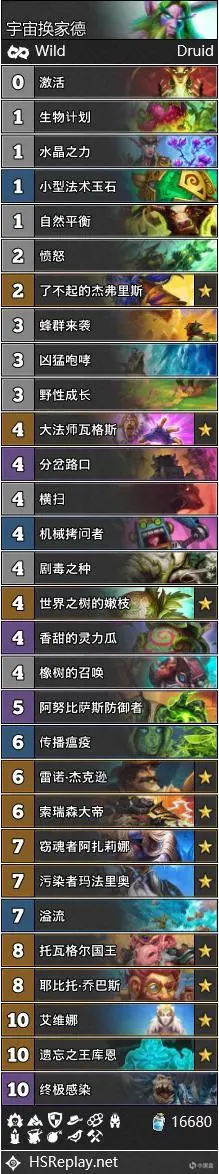 宇宙德卡组推荐,炉石传说