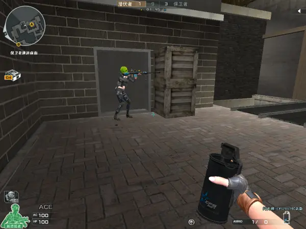 CF供电所地图狙击架点教学