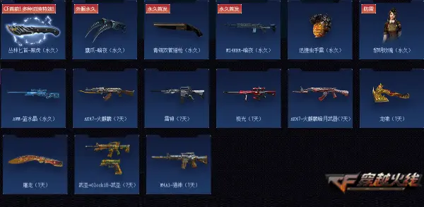 新春超值活动,穿越火线