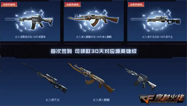 新春超值活动,穿越火线