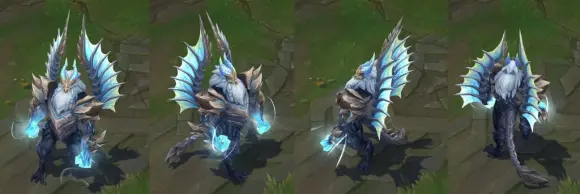 屠龙勇士加里奥皮肤外观,LOL