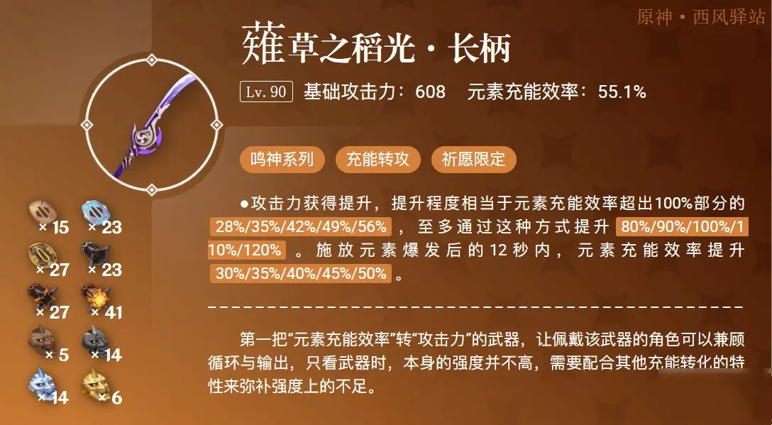 薙草之稻光厉害吗,原神